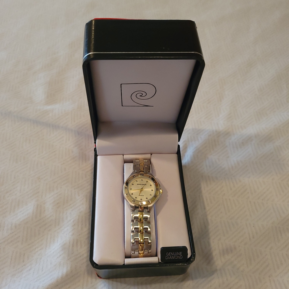 Pierre Cardin Two-Tone Gold and Silver Women's Watch